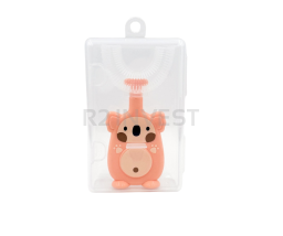 Toothbrush for kids pink 2-6 years U style