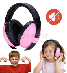 Children`s ear protector pink