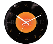 Vinyl wall clock