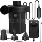 Air pump FY-268 60/150W car lighter 5V and 220V with nozzles