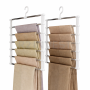 7 layer pants hanger 2in1